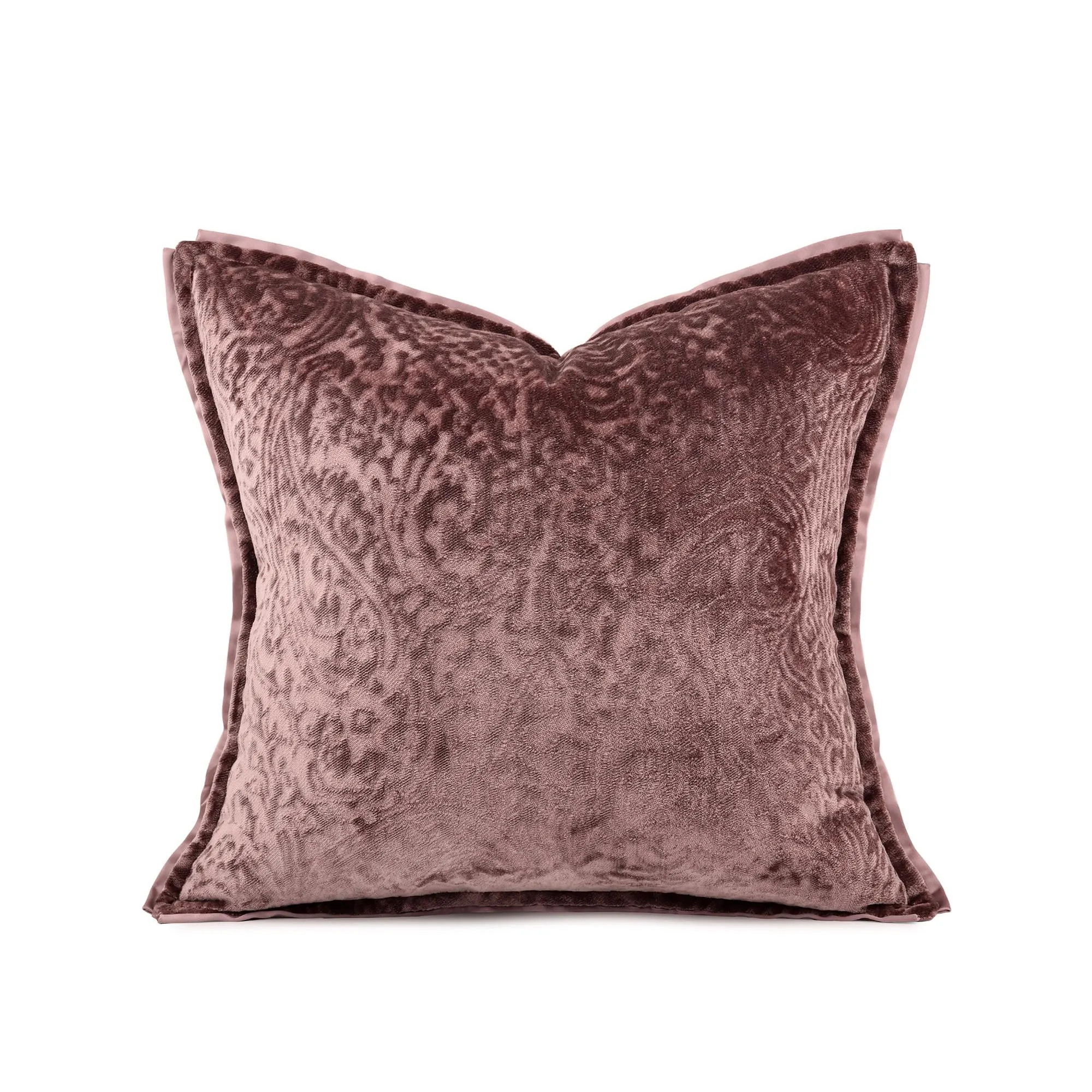 Mauve Pink Cut Velvet Pillow Cover, Elegant Classic Design, Feminine Home Accent | Etsy (Global)
