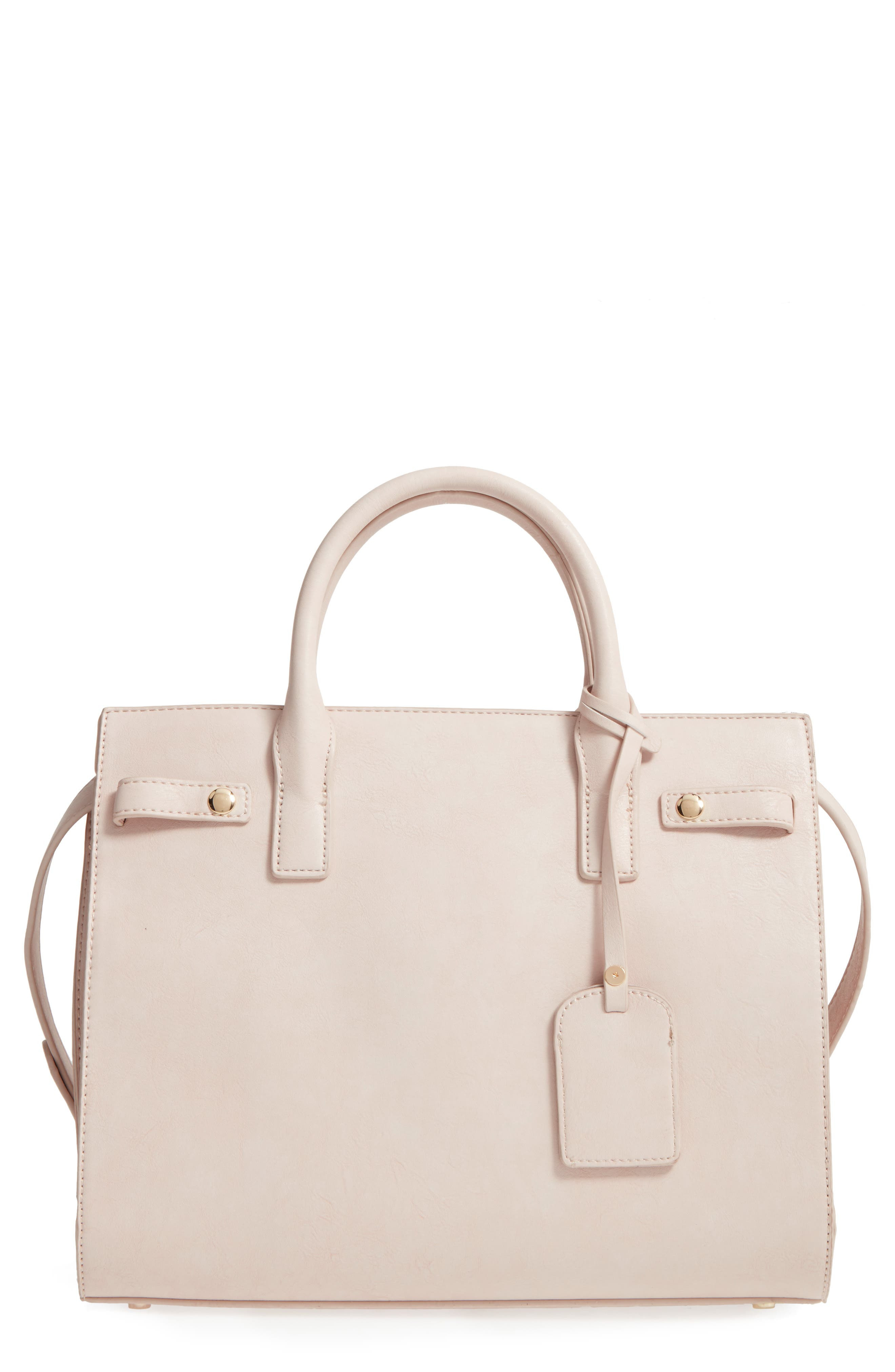 Athenia Faux Leather Satchel | Nordstrom
