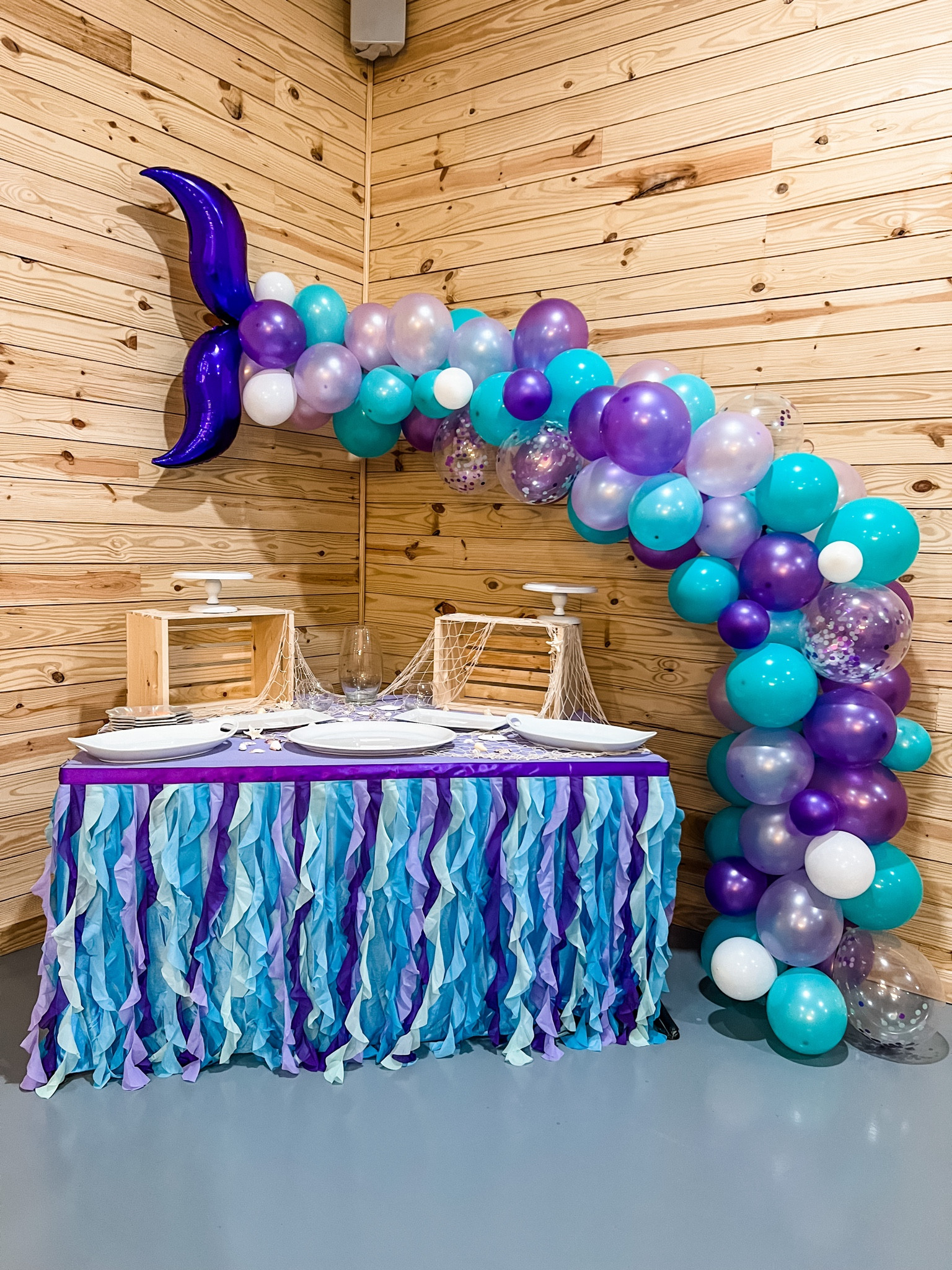 Mermaid cake table 

#LTKFind #LTKstyletip #LTKkids