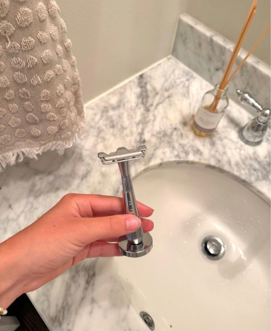 I got this as a gift for Trey one year and it has been his favorite razor since then! This one is all stainless steel and comes with a little stand!

#LTKmomlife #LTKmorningroutine #LTKselfcare