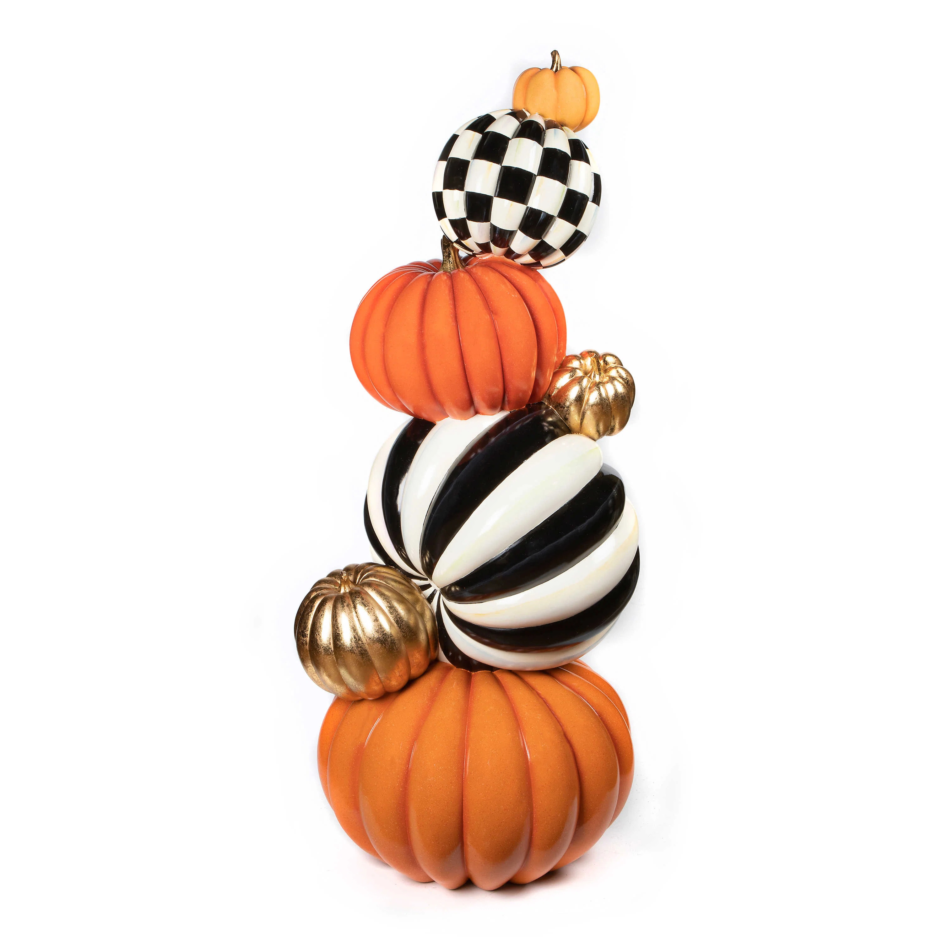 MacKenzie Childs Pumpkin Patch Trophy Topiary Decorative Accent | Wayfair | Wayfair North America