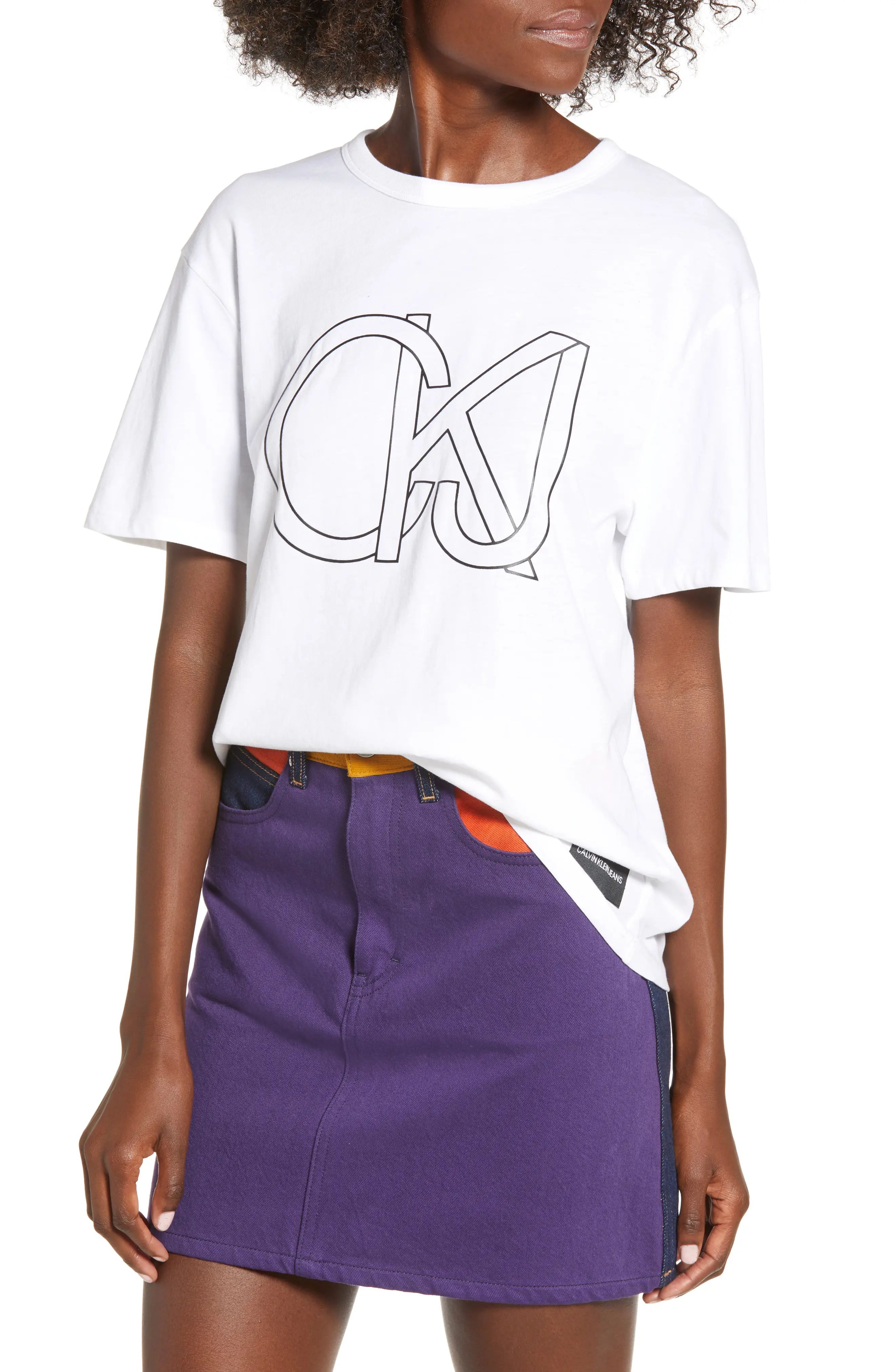 Calvin Klein Jeans Easy Graphic Tee | Nordstrom