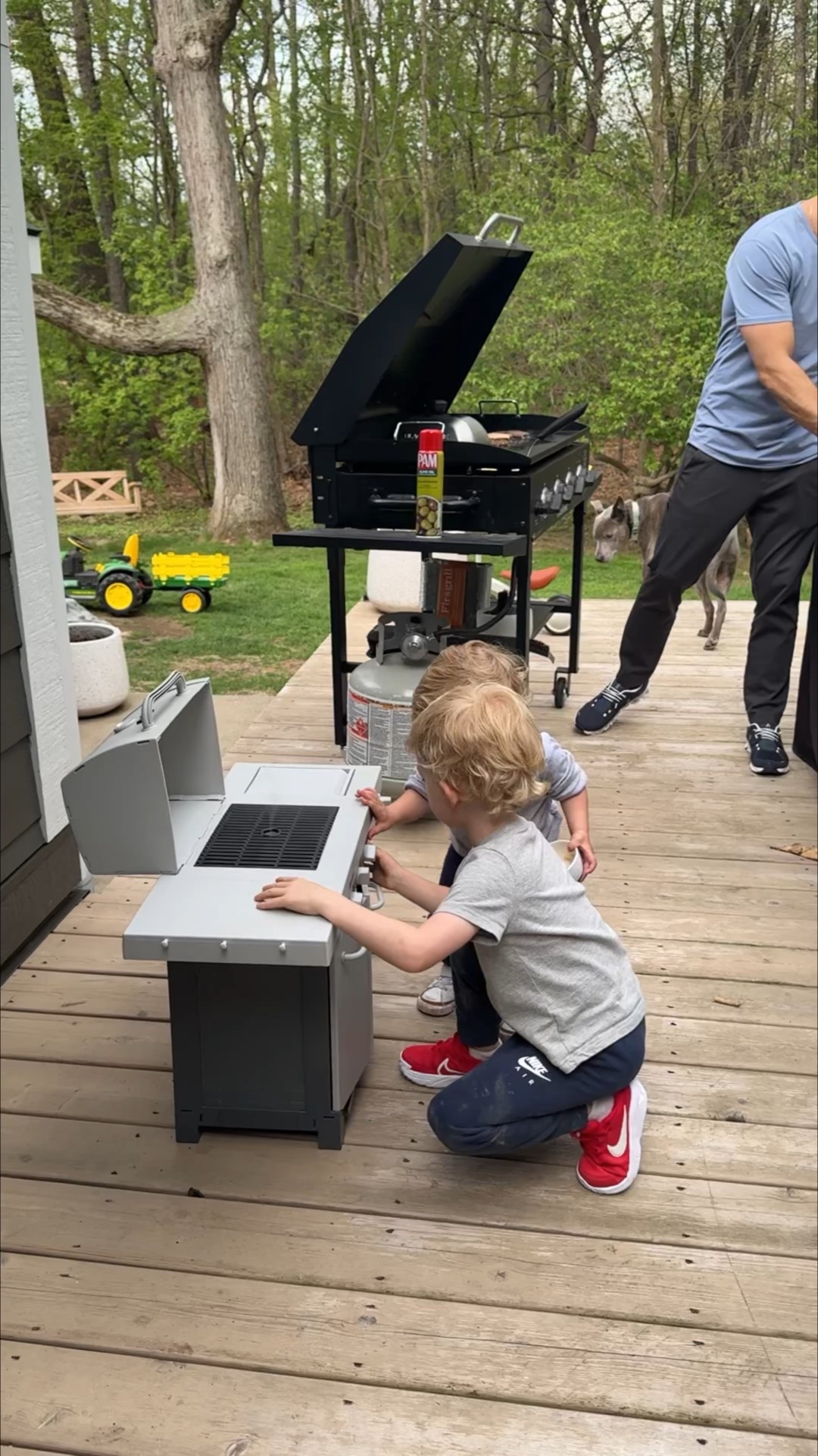 It’s officially grilling season!! We are obsessed with making smash burgers on the blackstone and the kids love playing on the kids mini bbq grill! 

#LTKHome #LTKFamily #LTKSeasonal