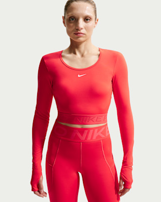 Nike Pro Women's Dri-FIT Cropped Long-Sleeve Top | Nike (US)