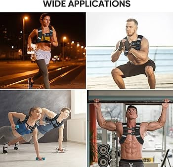 APEXUP Weighted Vest with 5lbs/10lbs/15lbs/20lbs/25lbs/30lbs Weights and Reflective Stripe, Weigh... | Amazon (US)