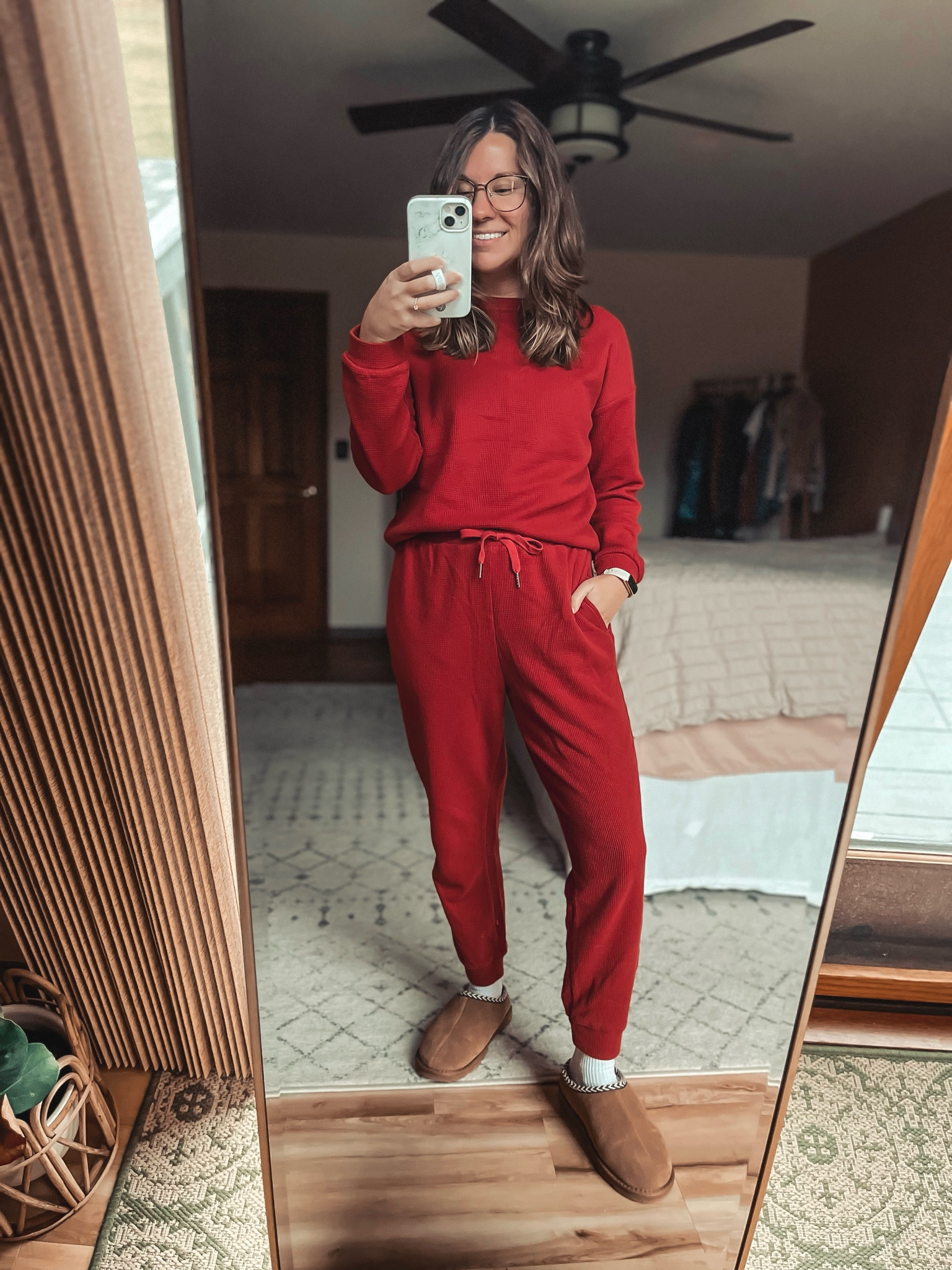 My set is sold out from last year so I linked some similar ones 🥰 my Bearpaw slippers fit true to size and are so comfy! 

#LTKfindsunder100 #LTKstyletip 

#LTKSeasonal