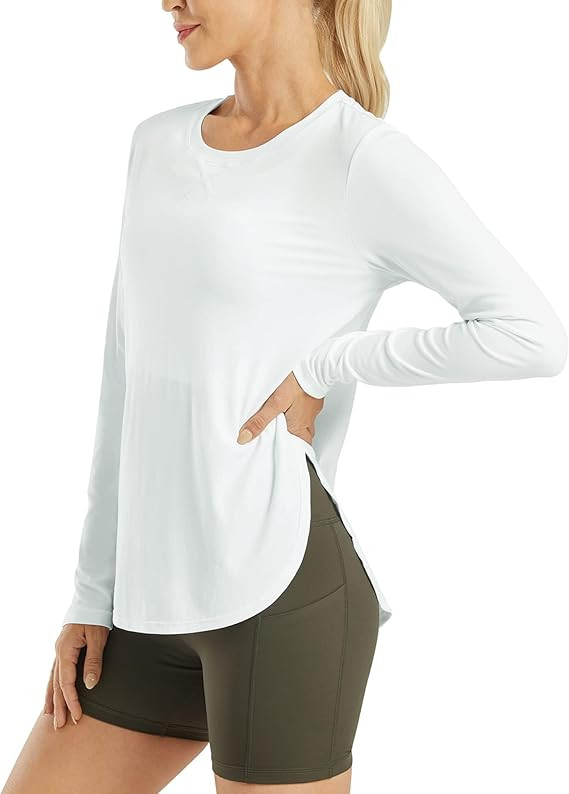 G4Free Lightbreeze Womens UPF 50+ UV Sun Shirts Long Sleeve Workout Tops | Amazon (US)