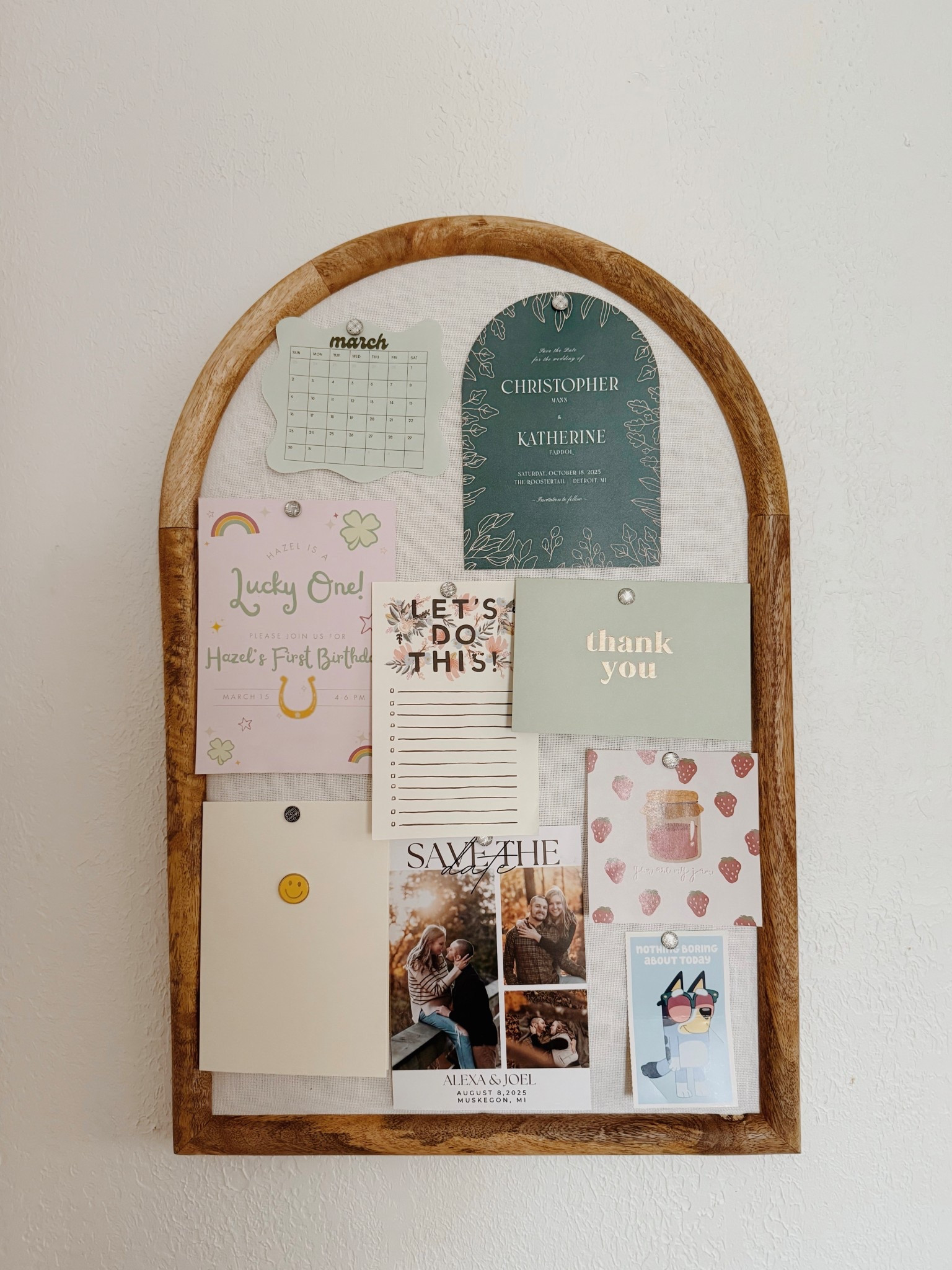 Love this pin board for our entryway! 

#LTKSpringSale #LTKStyleTip #LTKHome