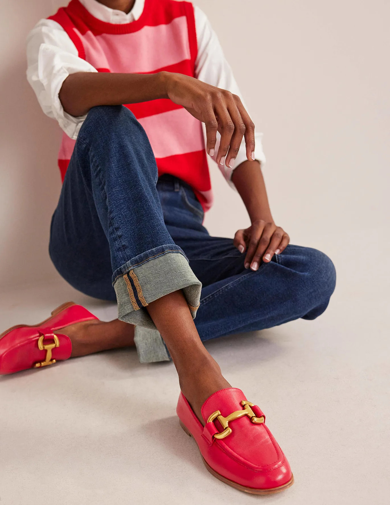 Iris Snaffle Loafers | Boden UK