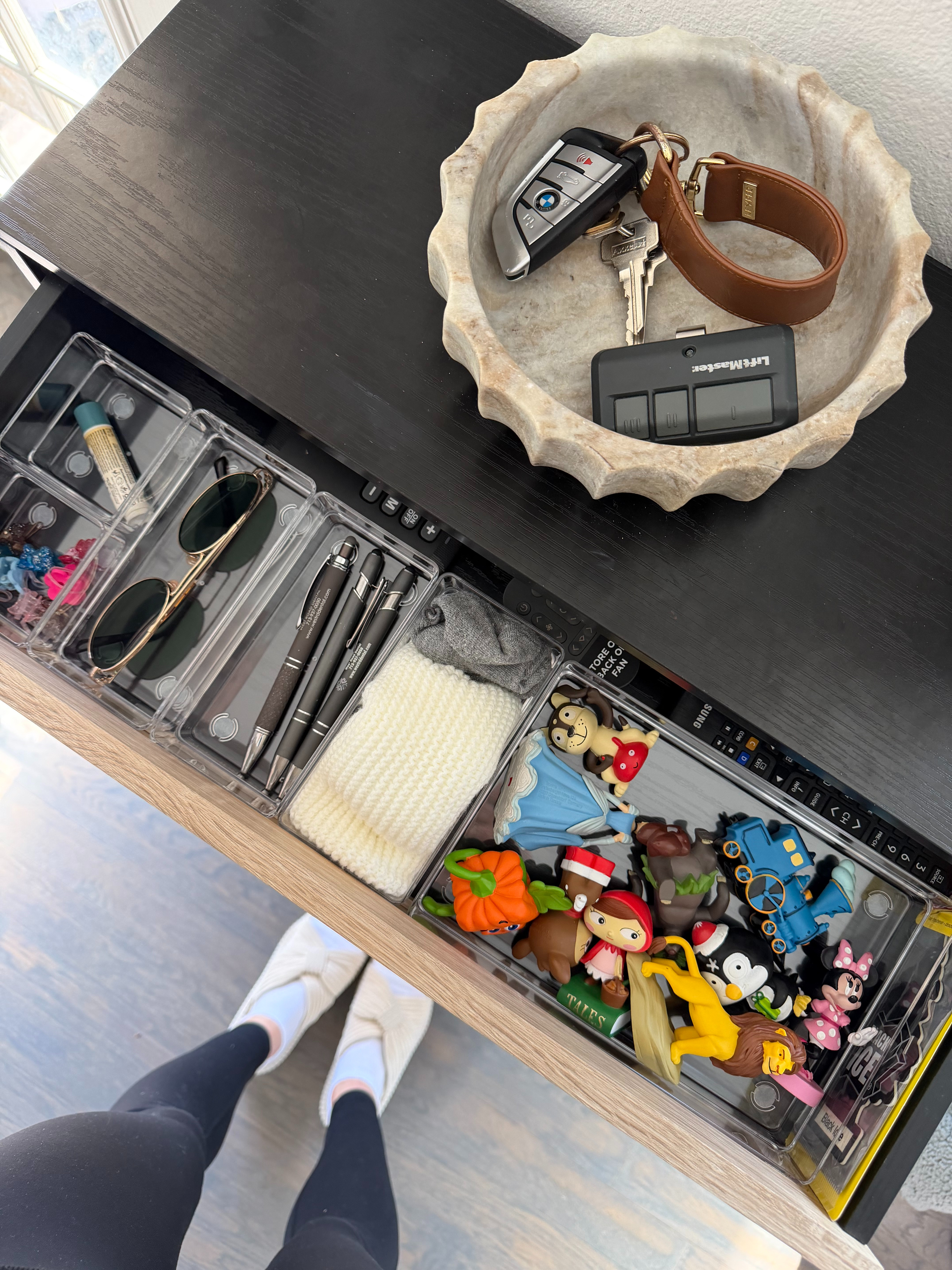 Finally organized our little catch all drawer!  

 #LTKHome