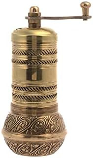 LaModaHome Gold Manual Hand Grinder Mill for Turkish Greek Arabic Coffee Beans and Spice Pepper S... | Amazon (US)