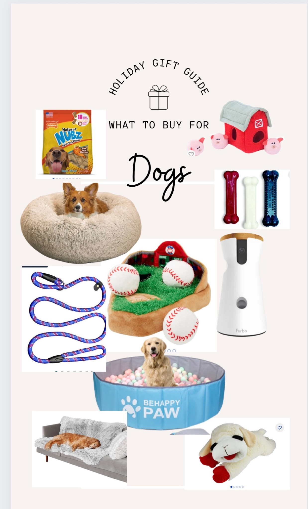 Gift guide for the dogs in your life

#LTKGiftGuide
