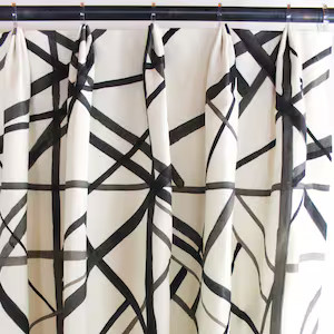 Kelly Wearstler for Lee Jofa Graffito Custom Drapes shown in - Etsy | Etsy (US)