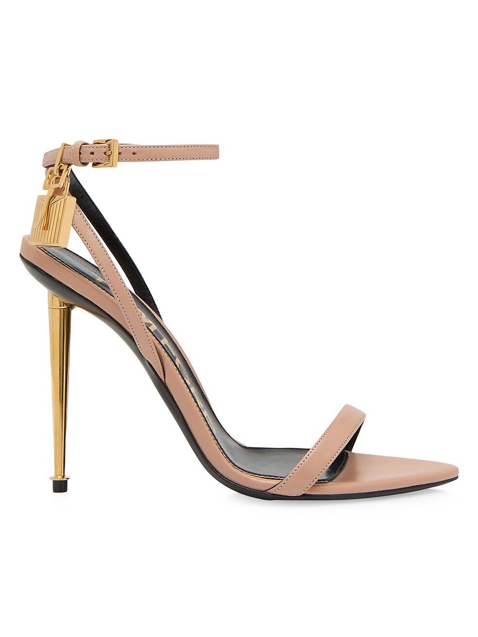 Naked 105 Lizard-Embossed Leather Ankle-Strap Sandals | Saks Fifth Avenue