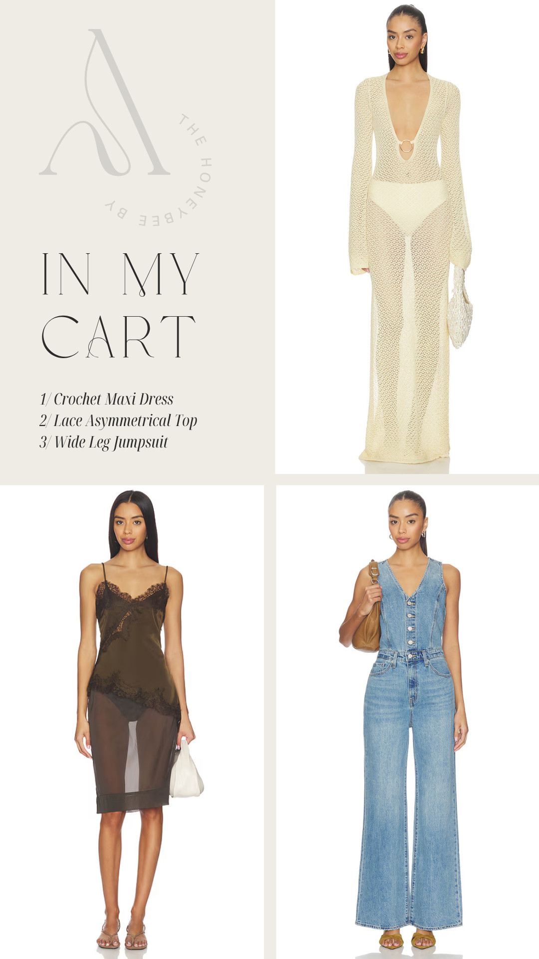 In my cart from Revolve! 

 