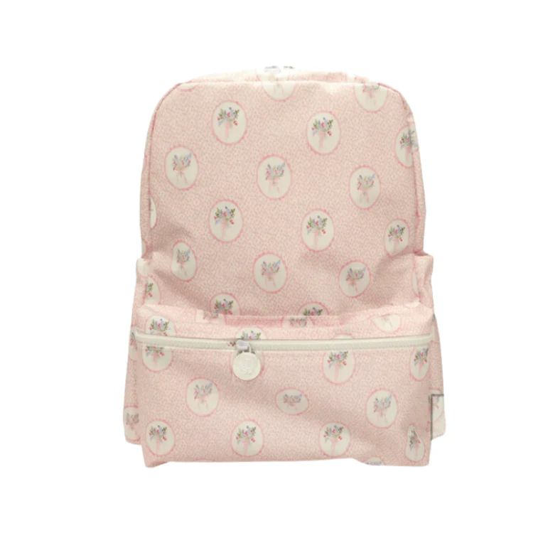 TRVL Design Backpacker - Floral Medallion Pink | JoJo Mommy