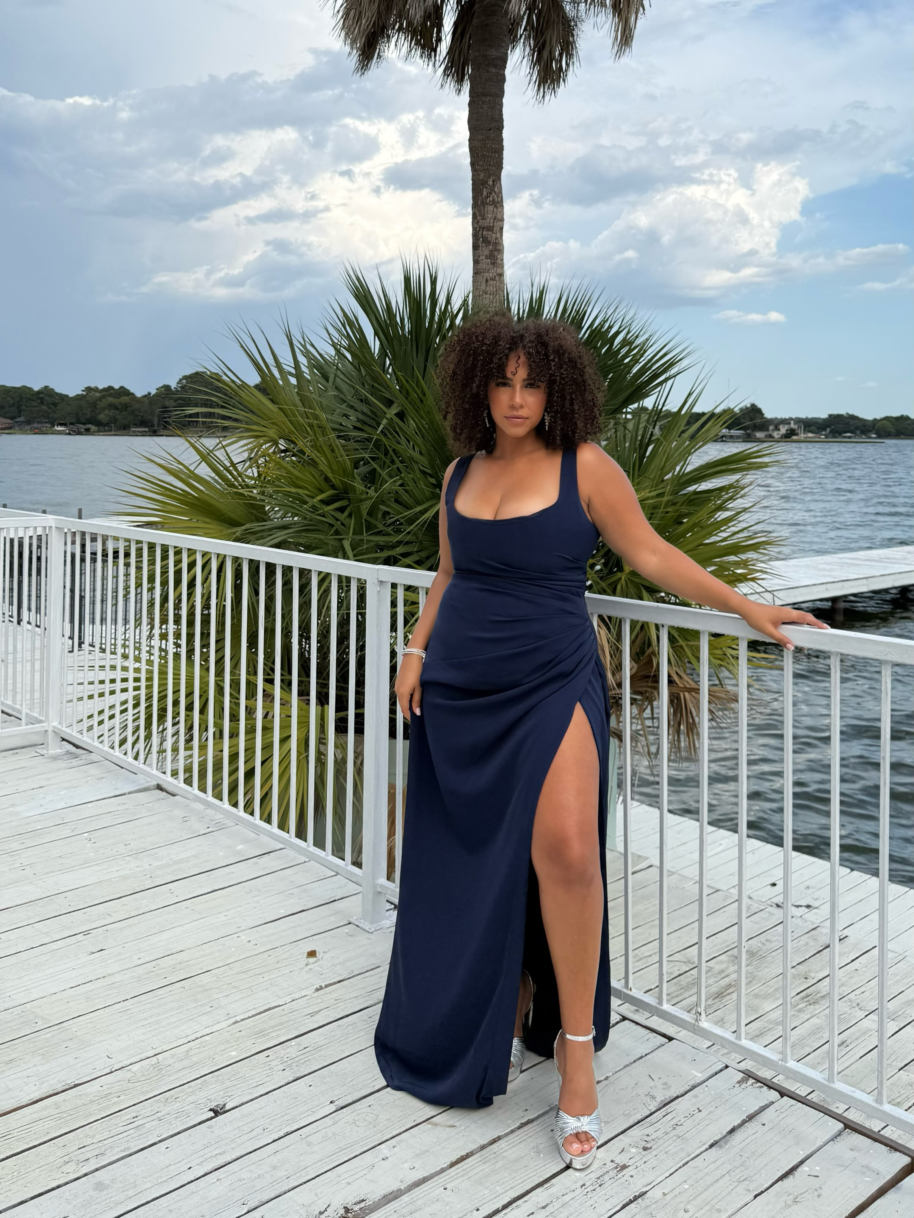 A little finishing touches moment 💙 The getting-ready part is honestly half the fun! I linked everything I could from this wedding guest look. The dress is the Laleh Maxi Dress in Navy from Babyboo Fashion. 
 

 #LTKootd #LTKMidsize #LTKWedding