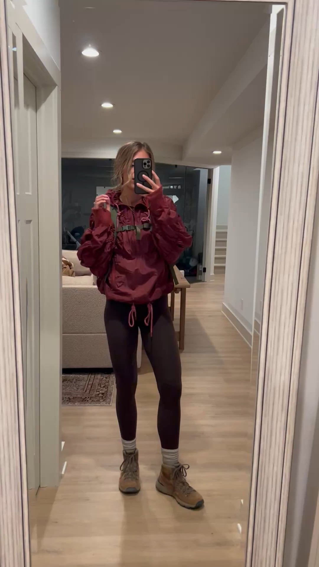 Hiking outfits:
Backpack is from EYOSbrand.com
Size medium in all YPB
size small in all FP movement bottoms and Athleta tops and bottoms
Size small in pullover 
Size 6 in all lululemon tops 
Size m/l in white top 
Size small in rain jacket
Hiking pants come in short and Longs. Wearing mediums in the 31” inseam. 


Hiking gear | activewear | outdoorsy outfits 

#LTKWatchNow 

#LTKActive