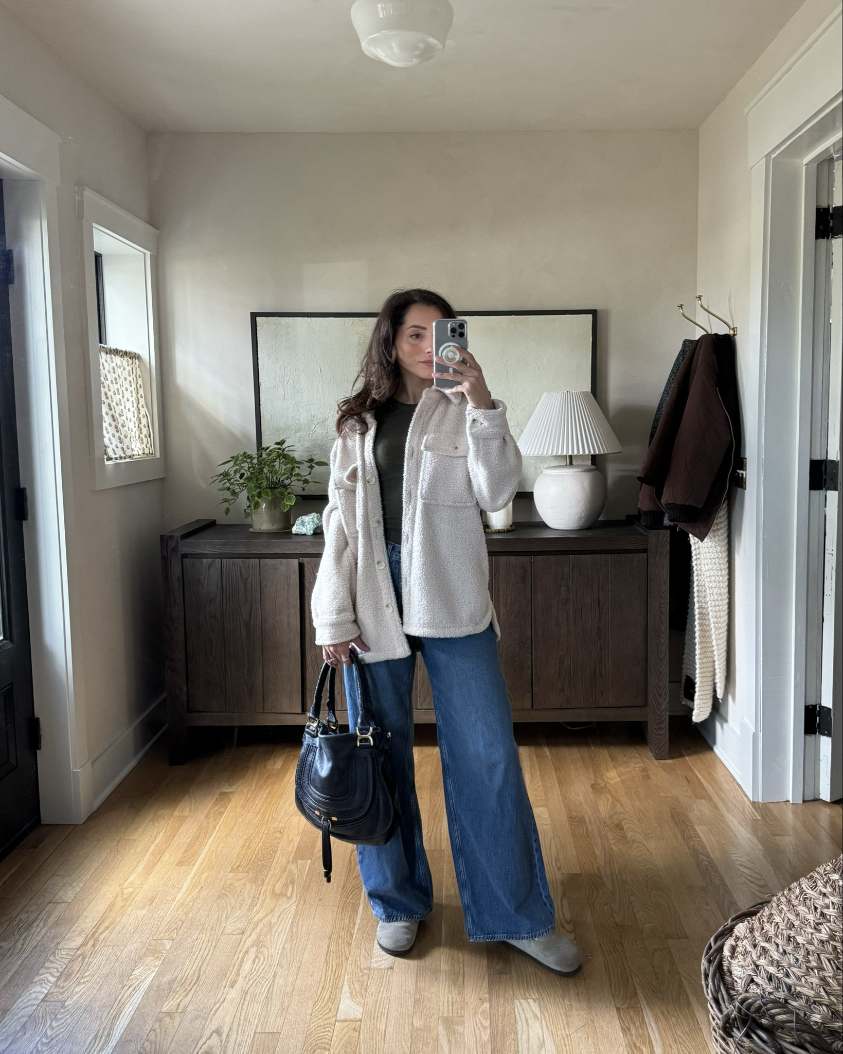 loooove these high neck tanks from Target! $8 😱 ordering a few more too! Wearing Abercrombie denim, this is a new fit and I love it! #abercrombiedenim #targetstyle #targetfind 

#LTKfindsunder50