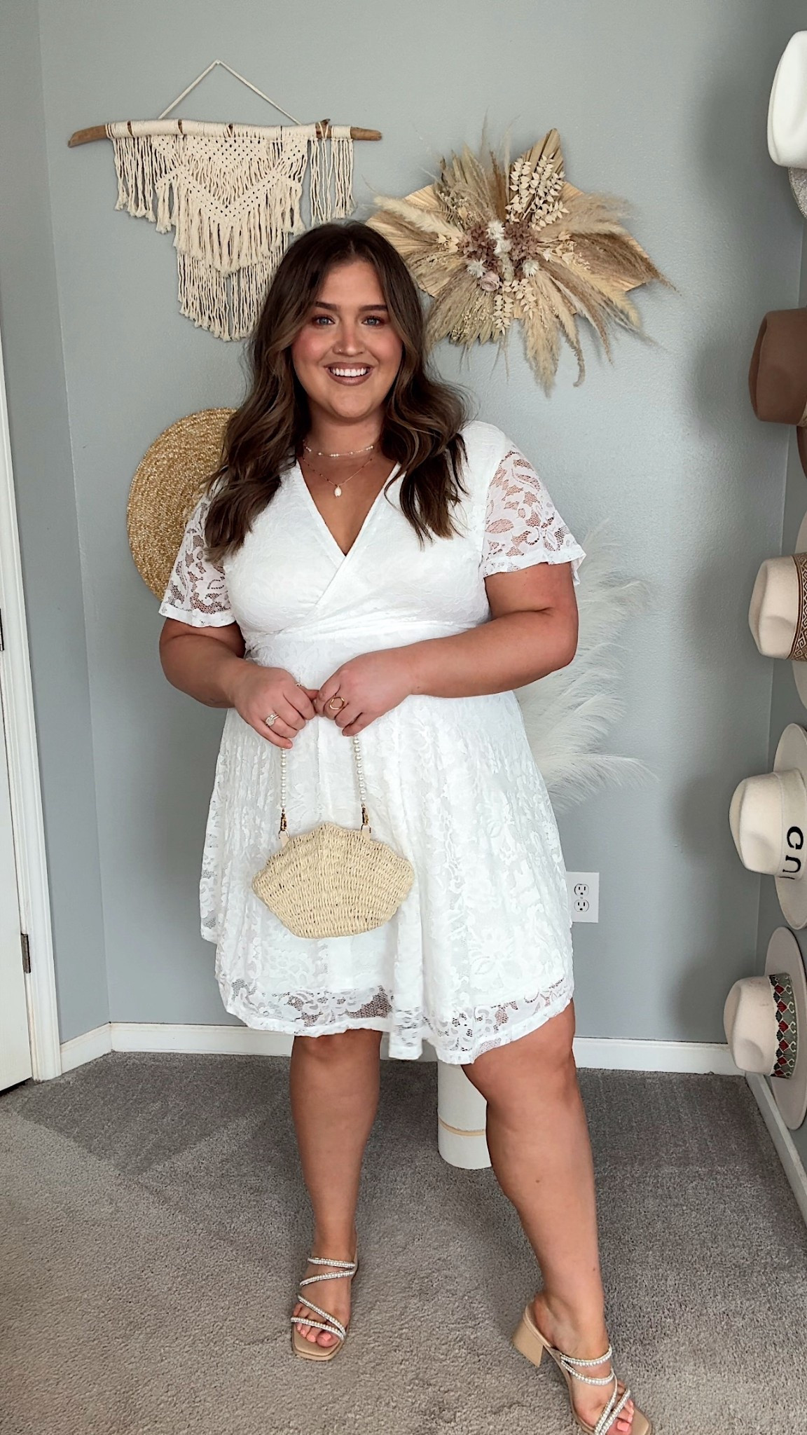 Amazon plus size finds under $50
Bridal edition 🤍👰🏼‍♀️💍  White lace mini dress for bachelorette, bridal shower or honeymoon. Size XXL

#LTKWedding #LTKPlusSize #LTKStyleTip