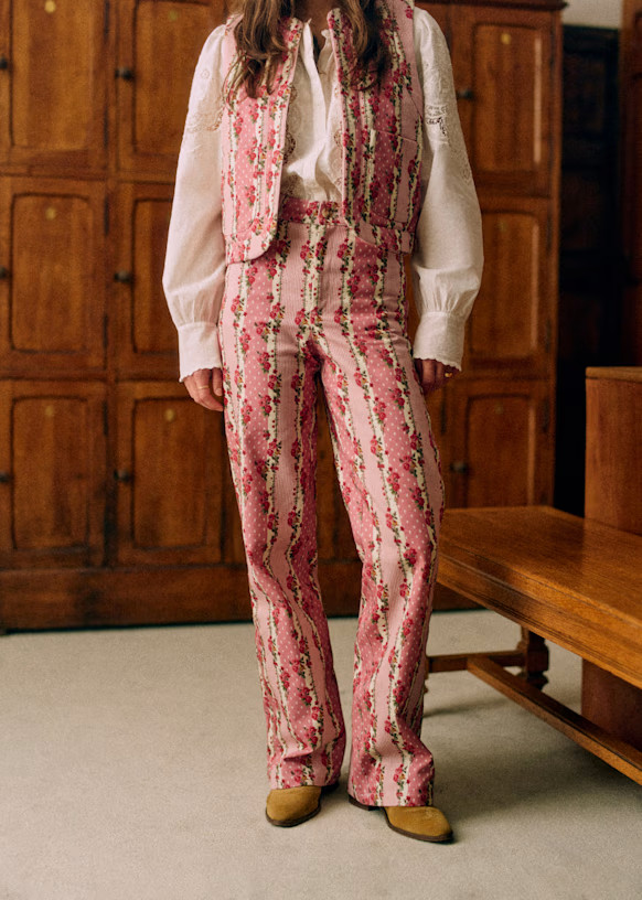 English flowers stripe | Sezane Paris - US