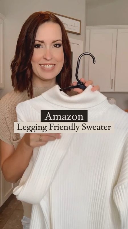 ✨Amazon Legging Friendly Sweater✨

Wearing a small & Color: White 

Available in 12 colors 🖤

#LTKmidsize #LTKSeasonal #LTKstyletip