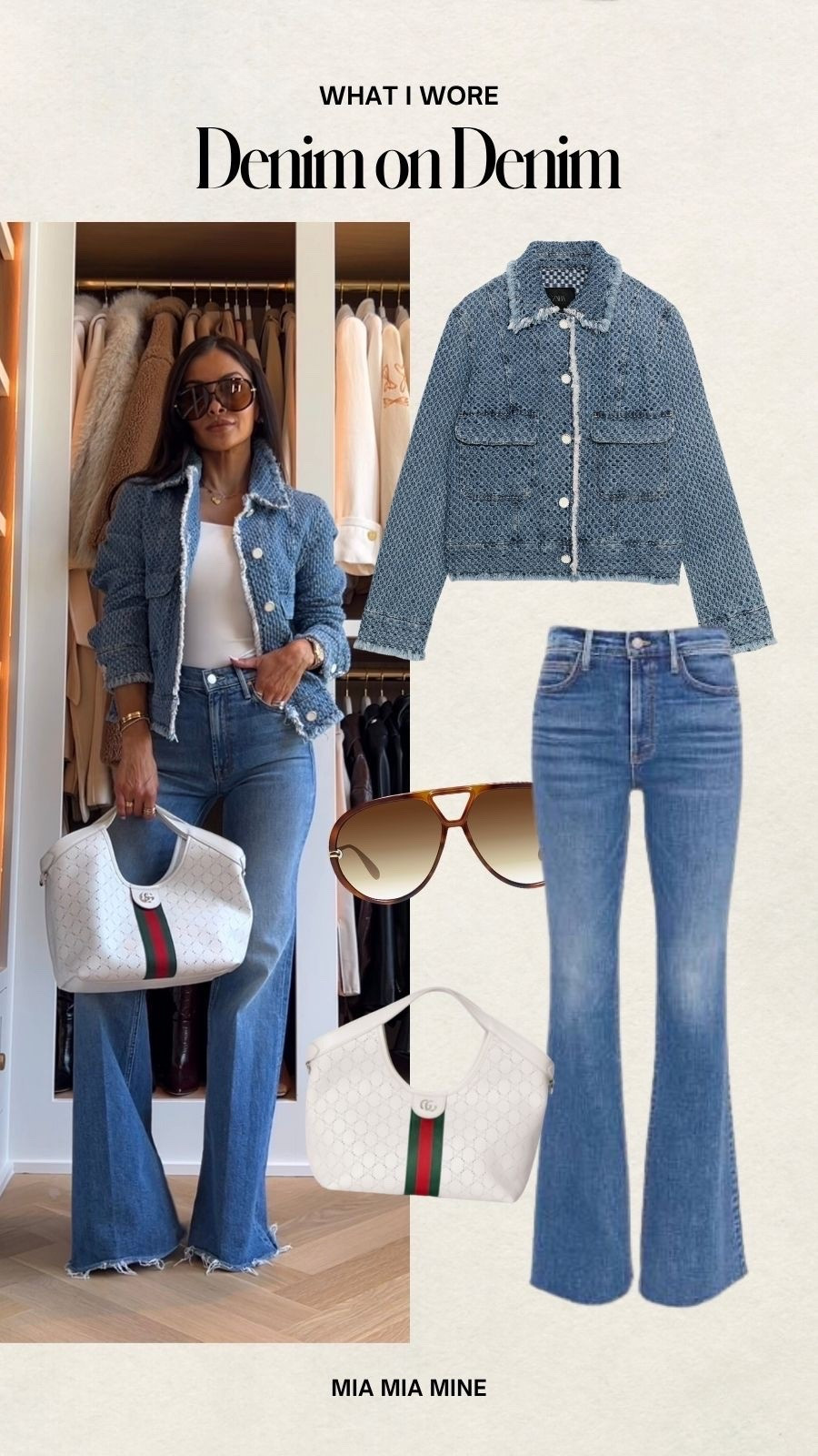 Summer workwear 
Zara denim jacket
Mother doozy flared jeans

#LTKOver40 #LTKSaleAlert #LTKWorkwear