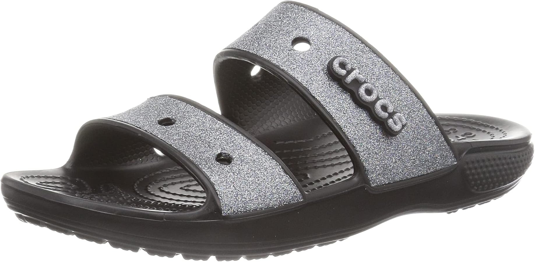 Crocs Unisex Classic Tie Dye Two-Strap Sandals Slide | Amazon (US)