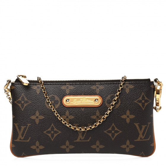 LOUIS VUITTON Monogram Pochette Milla MM | Fashionphile