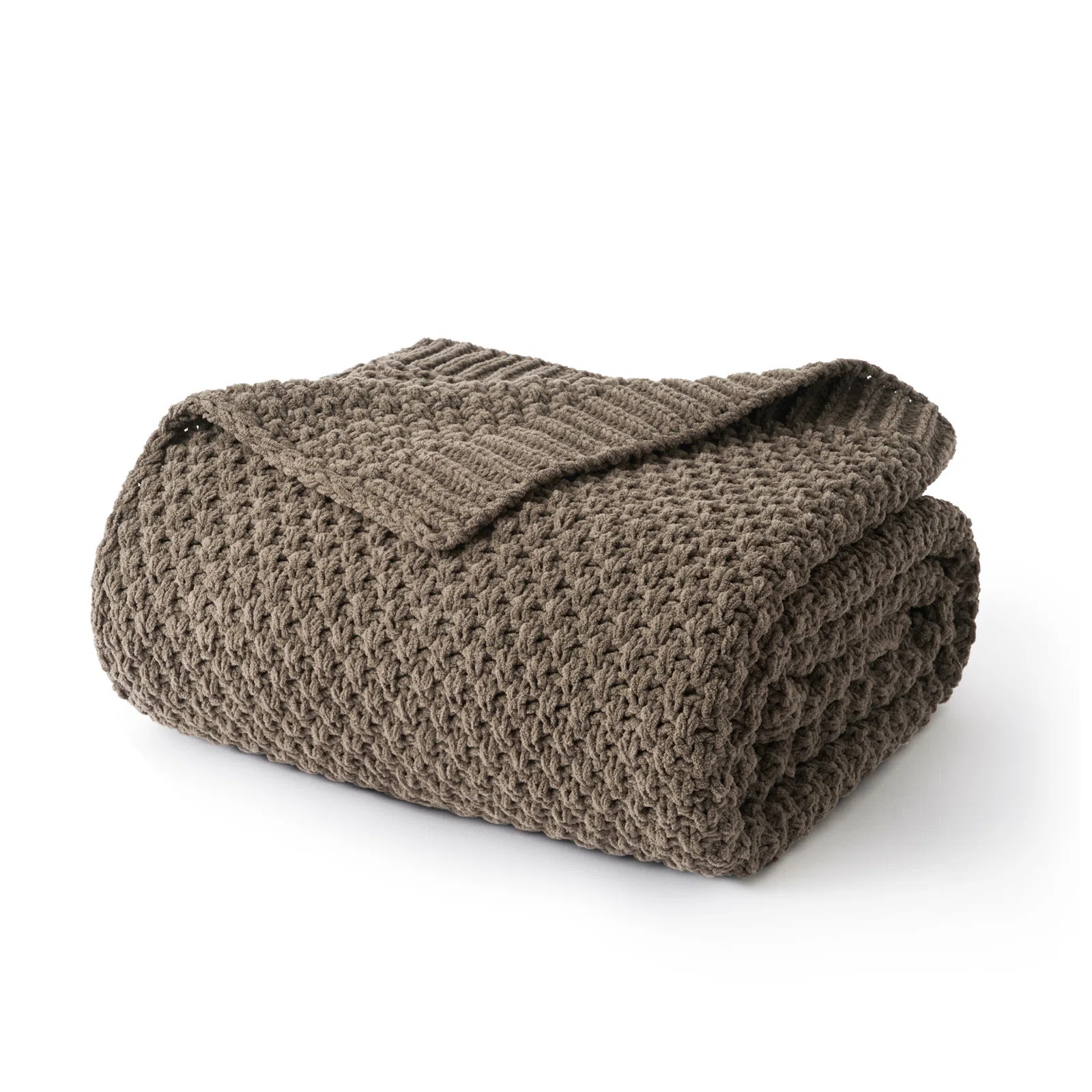 Chunky Chenille Knit Throw Blanket | Wayfair North America