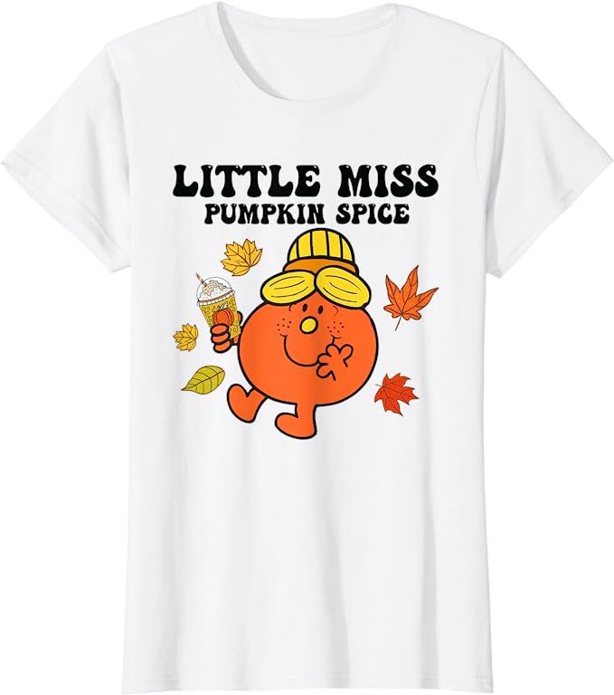 Little Miss Pumpkin Spice Cute Fall Pumpkin Thanksgiving T-Shirt | Amazon (US)