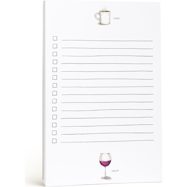 Start to Finish Notepad | Maisonette
