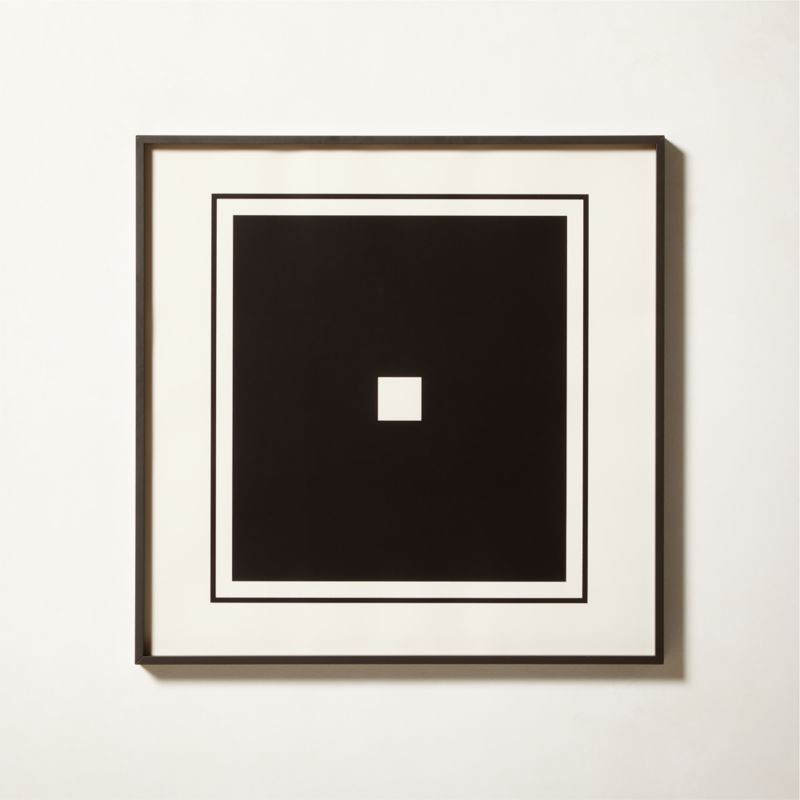 'Quarto 3' Framed Wall Art 24''x24'' by Ackerman + Reviews | CB2 | CB2
