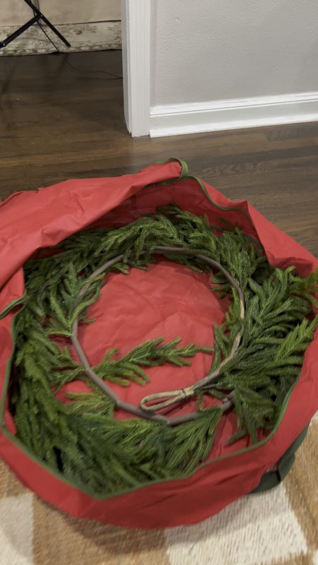 Wreath and garland storage containers for a great price 

#LTKHoliday #LTKhome #LTKsalealert