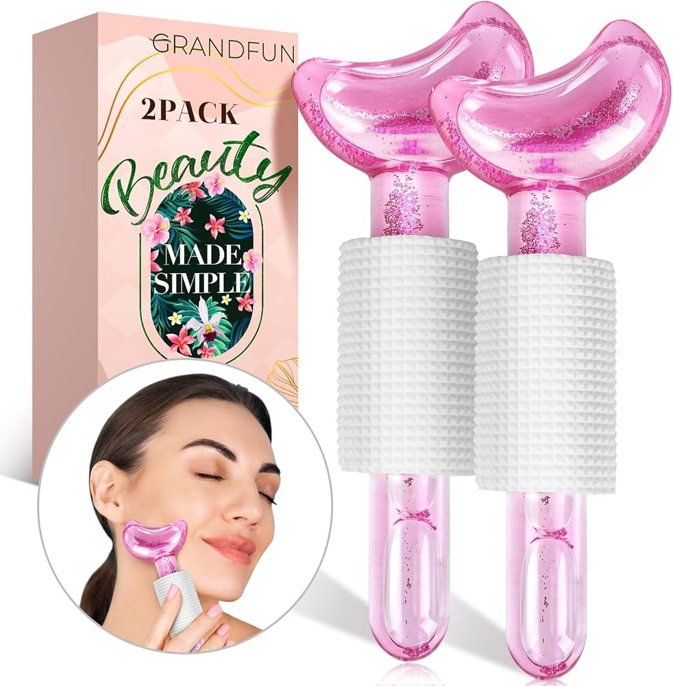 Christmas Stocking Stuffers Women Gifts: 2PCS Face Ice Globes Presents Idea for Wife Mom Girlfrie... | Amazon (US)