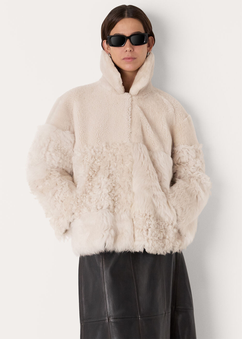 Hema Shearling Coat | Whistles UK | | Whistles