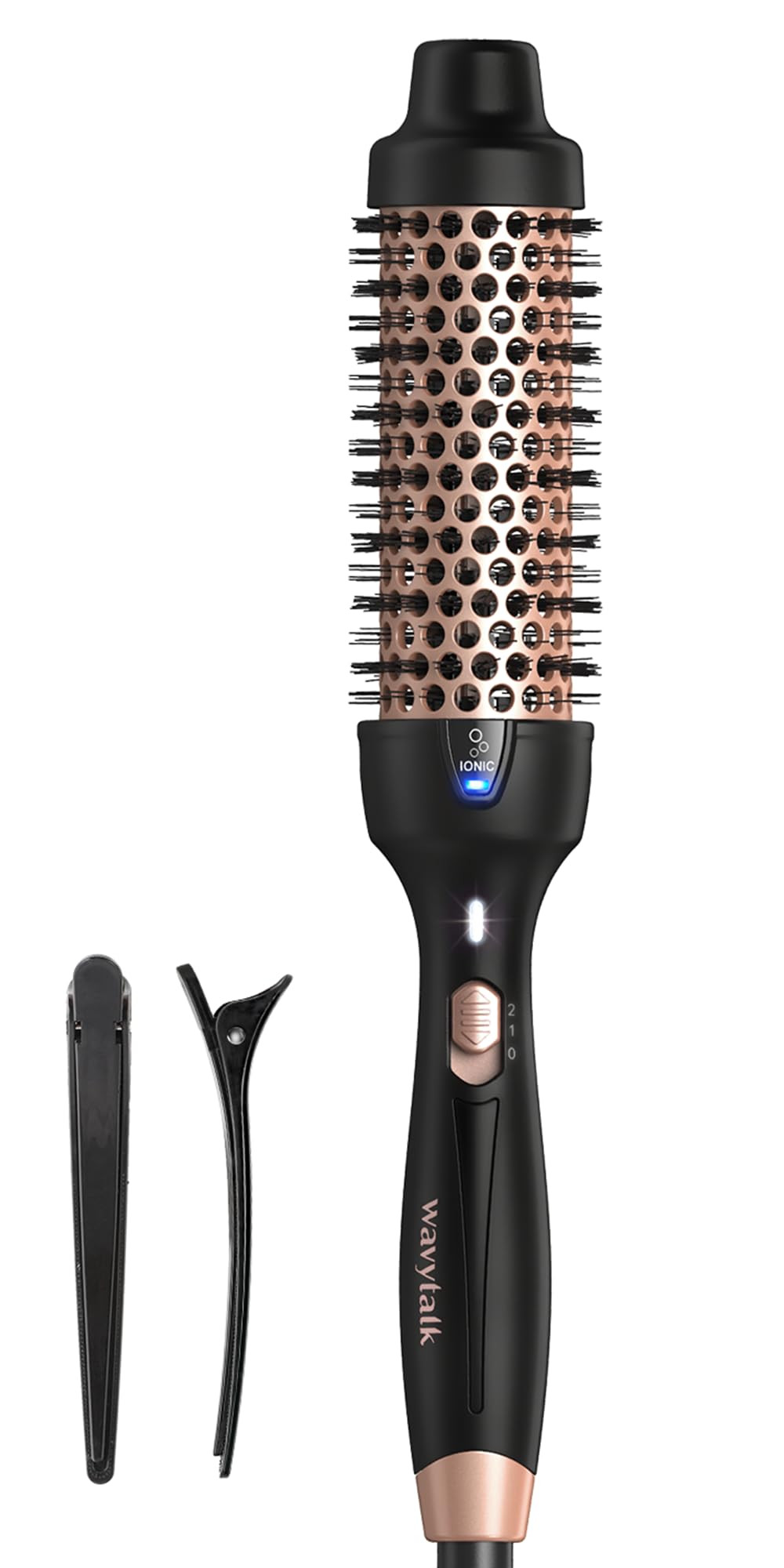 Wavytalk Thermal Brush for Blowout Look, 1.5 Inch Ionic Thermal Round Brush Makes Hair Smoother G... | Amazon (US)