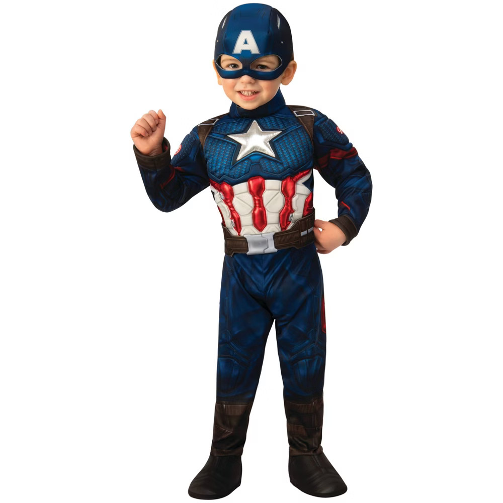 Halloween Toddler Boys' Marvel Captain America Halloween Costume 2-3T, Toddler Boy's, Size: 2T-3T, G | Target