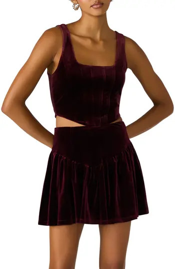 Steve Madden Aryanna Velvet Tank in Velvet Wine at Nordstrom Rack, Size Xx-Large | Nordstrom Rack