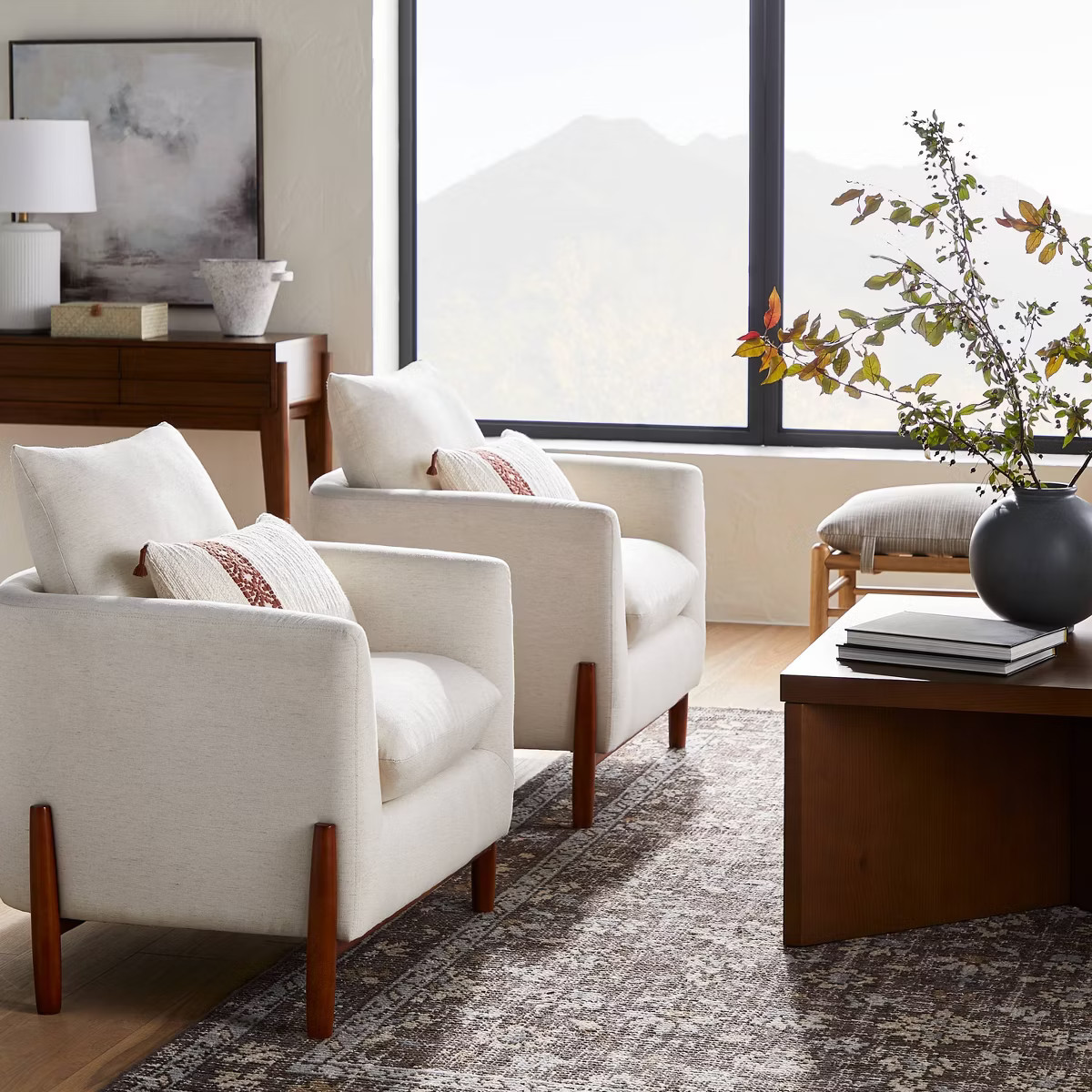 Elroy Accent Chair with Wooden Legs - Threshold™ designed with Studio McGee | Target