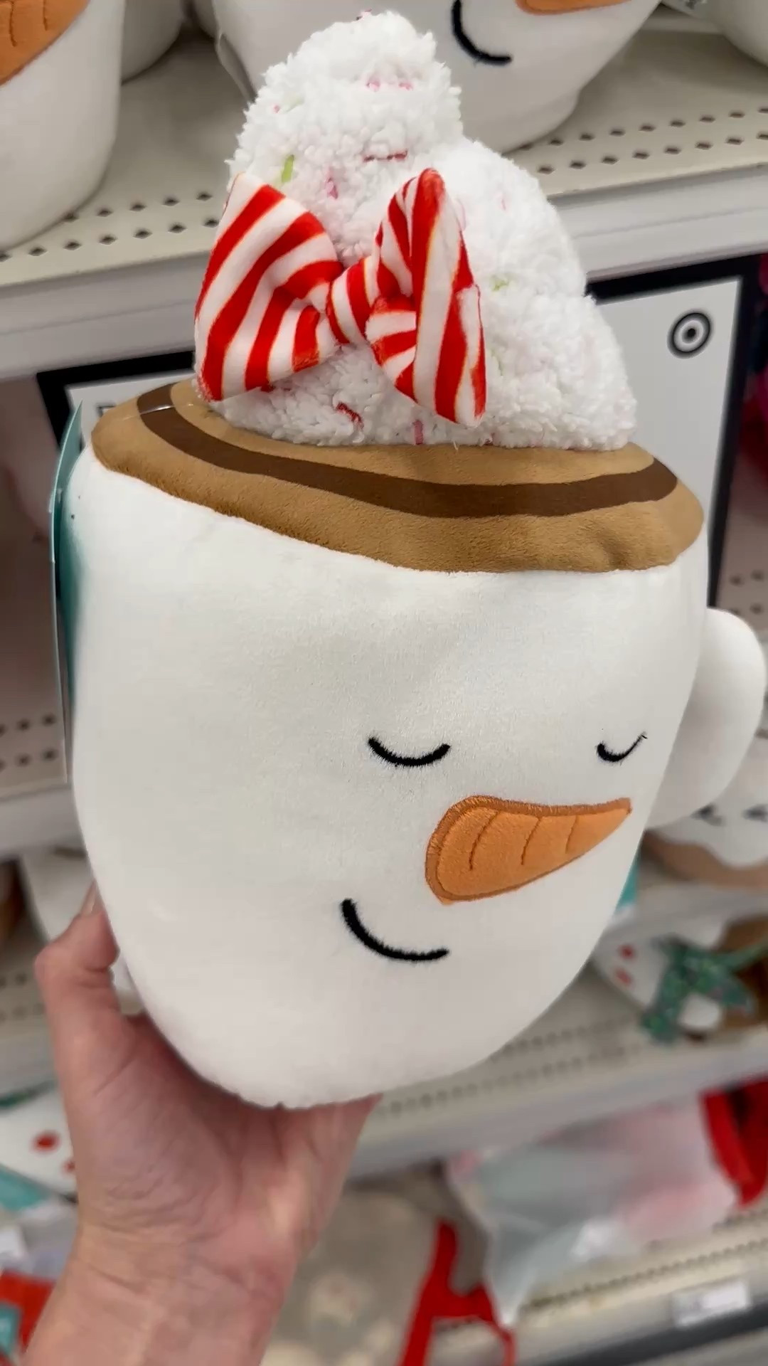 Forgot to show off this cute lil guy the other day but how cute is this cocoa cup pillow?

Pillows for kids, kid pillows, winter pillows, Christmas pillows, weighted pillows 

#LTKFamily #LTKSeasonal #LTKKids