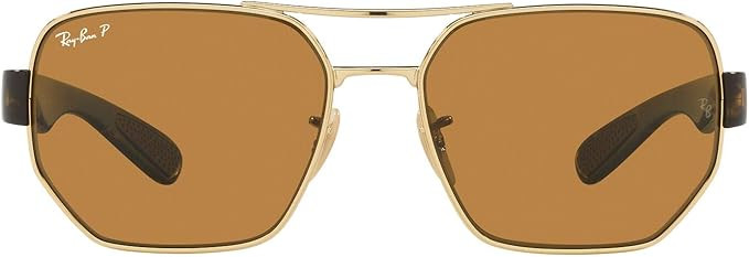 Ray-Ban RB3672 Rectangular Sunglasses | Amazon (US)