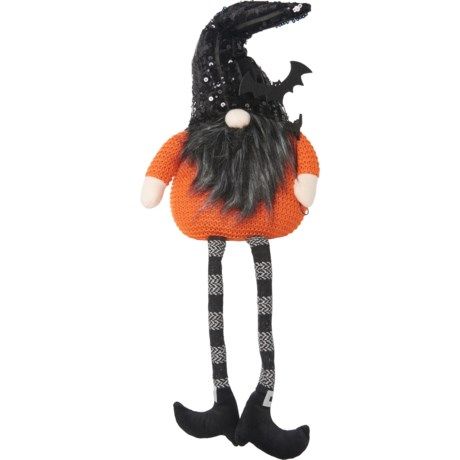 Sweet Street Halloween Gnome with Dangle Legs - 31.5” | Sierra