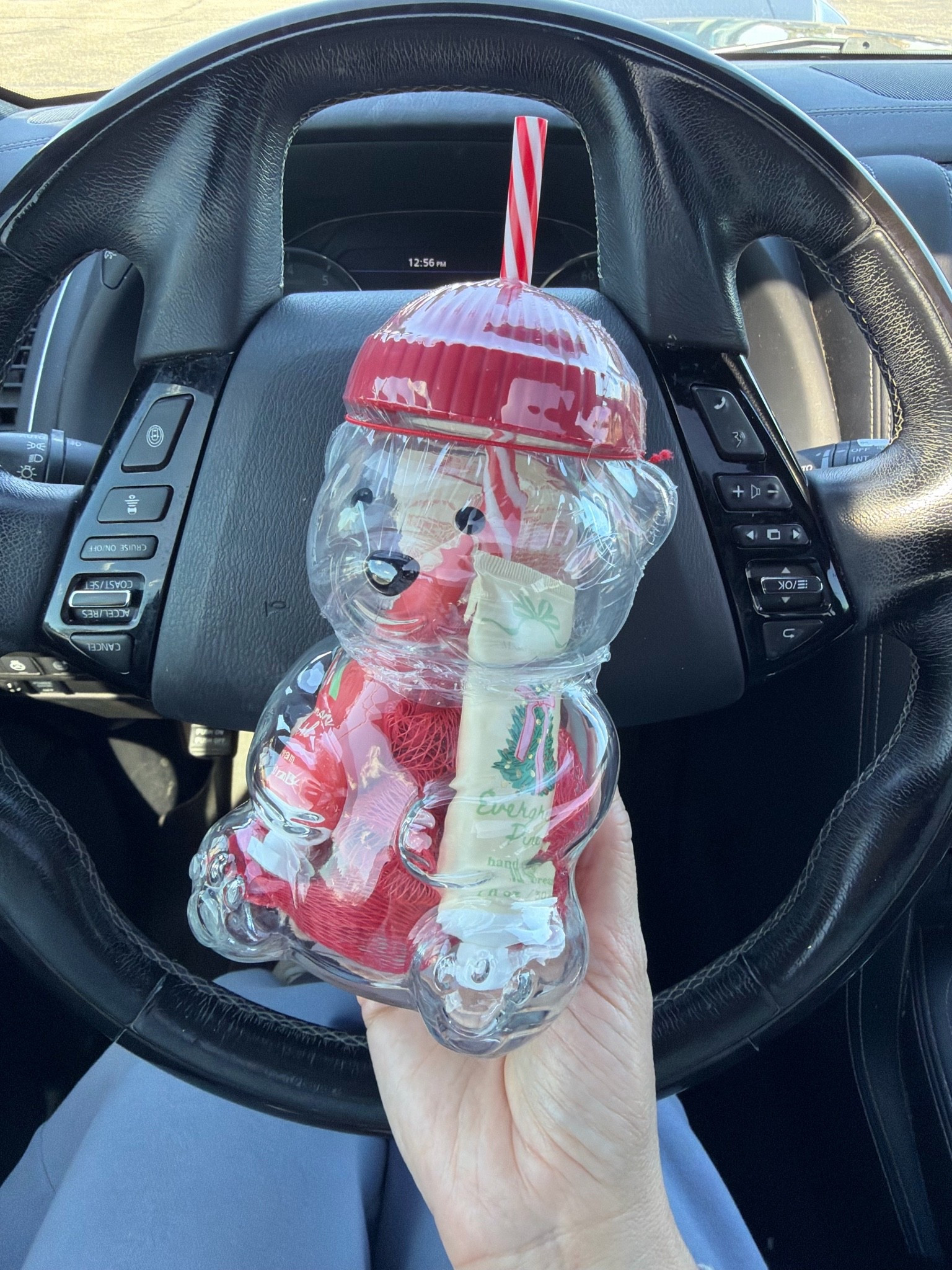 🧸☕️ STOPPP this is such a cute find!! I found a lookalike for last year’s viral Starbucks teddy bear tumbler — and this one is under $13!! 😍

It comes with the adorable bear tumbler PLUS a loofah + 2 hand creams inside, so it’s basically a ready-to-gift little set! 🎁✨ Perfect for holiday gifting, teacher gifts, stocking stuffers or just keeping for yourself because… LOOK AT IT. 🥹🤎

#LTKFinds #HolidayGifts #GiftIdeas #StockingStuffers #AffordableFinds #LTKHoliday