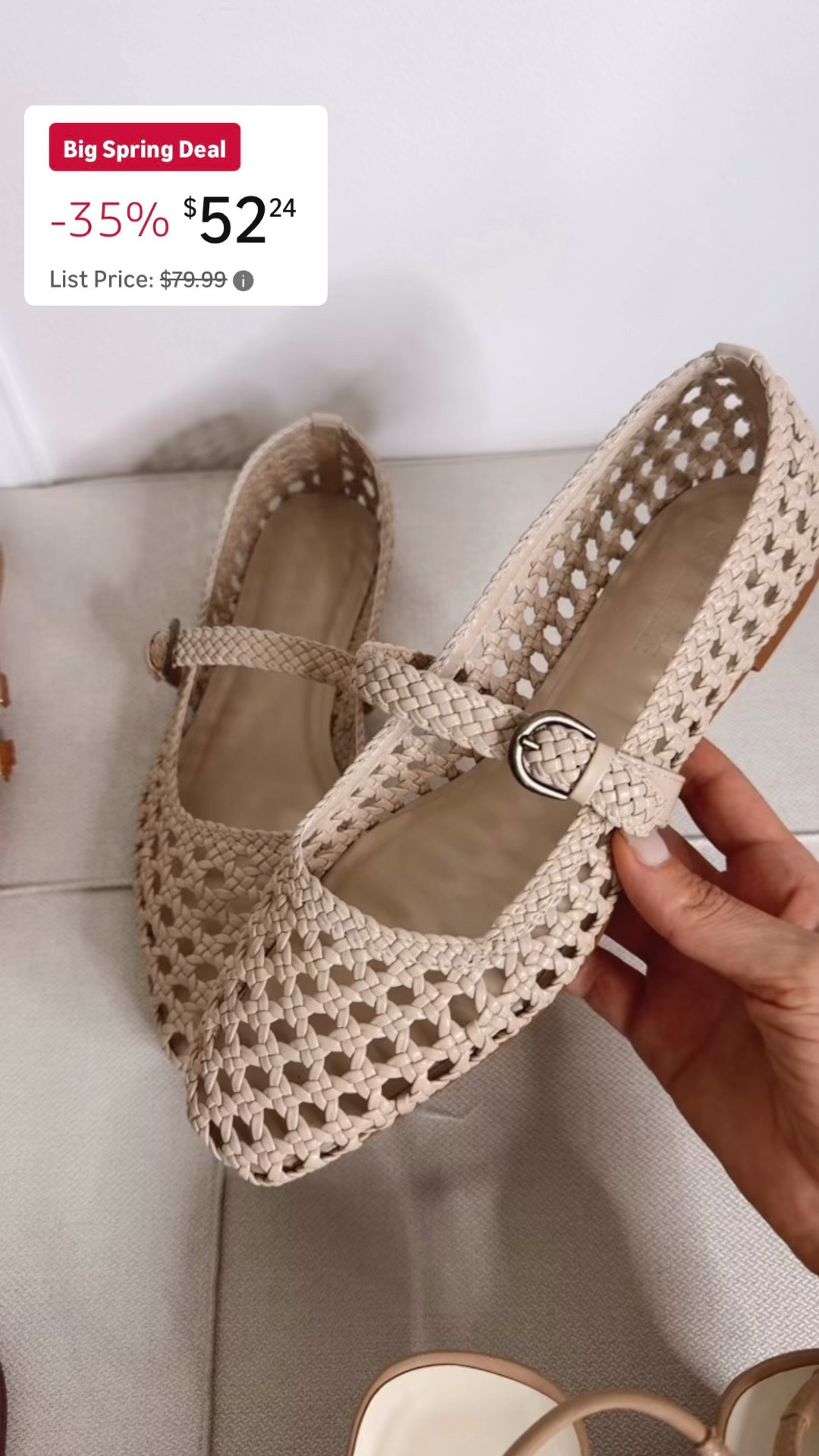 Currently on sale and trending! 
This woven Mary Jane flats are part of the Amazon Big Spring Sale. It’s beautiful, comfortable and runs true to size. 

#ad @amazon #founditonamazon

#LTKU #LTKootd