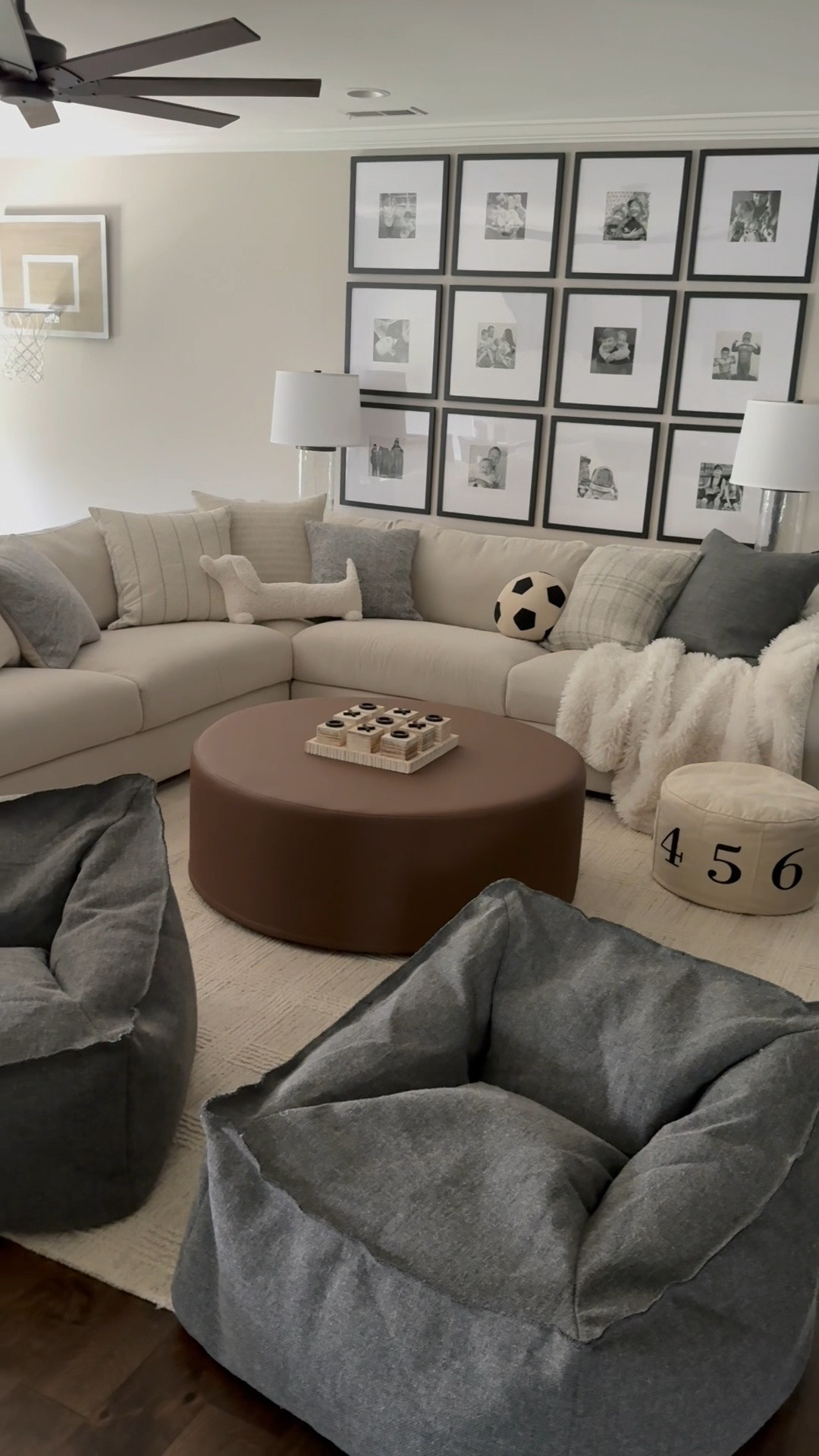 Sharing our cozy big kid space for our two precious boys. They’ve grown so much this past year and truly needed a room where they could hangout with friends. Goodbyes playroom, hello kids tv room.

#kids #boys #playroom #playroomdecor #gameroom