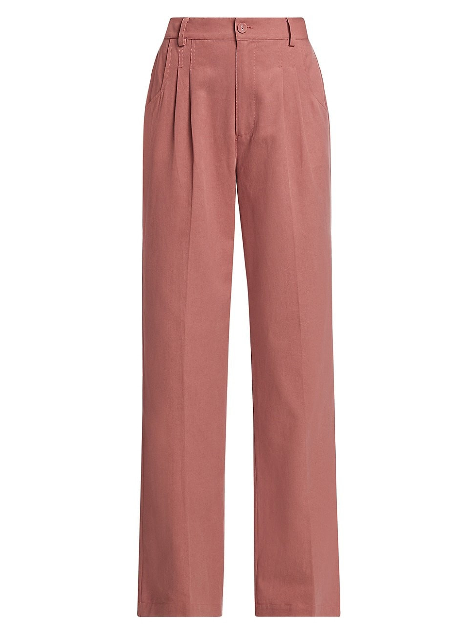 Women's Merano High-Rise Wide-Leg Pants - Desert Dusk - Size 10 | Saks Fifth Avenue