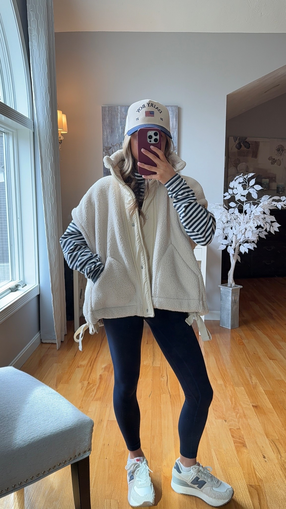 wearing a xs in vest and long sleeve and 0 in leggings! 

#LTKootd #LTKU #LTKSeasonal