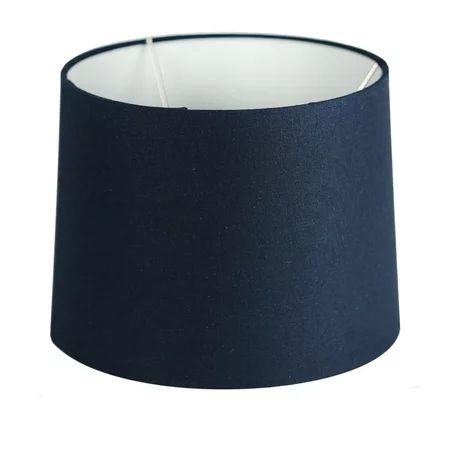 Mestar Decor Uno Fitter Small Navy Blue Fabric Lampshade 9 x 10 x 7.5 | Walmart (US)
