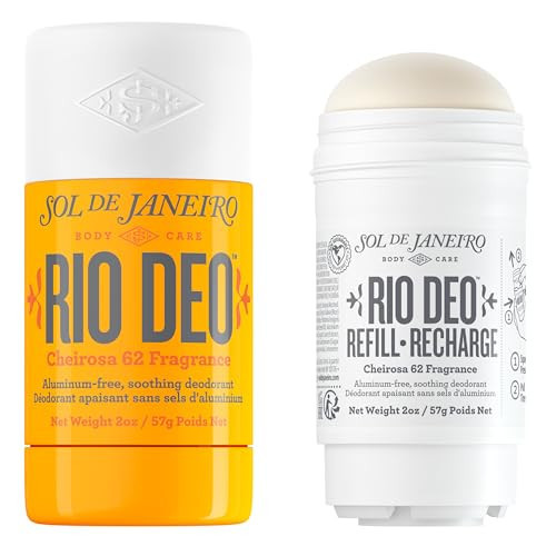 SOL DE JANEIRO Cheirosa '62 Rio Deo Aluminum-Free Deodorant with Refill Cartridge | Amazon (US)